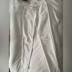 White madewell jeans